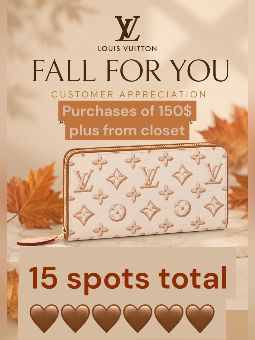 🤎LV🤎 FALL FOR YOU 🎡🎡🎡